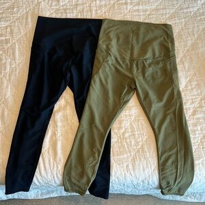 Old Navy-  maternity full panel powersoft 7/8 leggings - BUNDLE